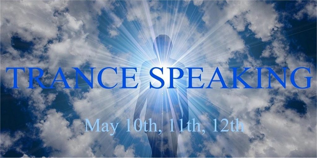 Trance Speaking Symposium Three Day Online Course May 2024